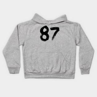 Number 87 Kids Hoodie